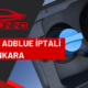 FİAT DOBLO ADBLUE İPTALİ ANKARA